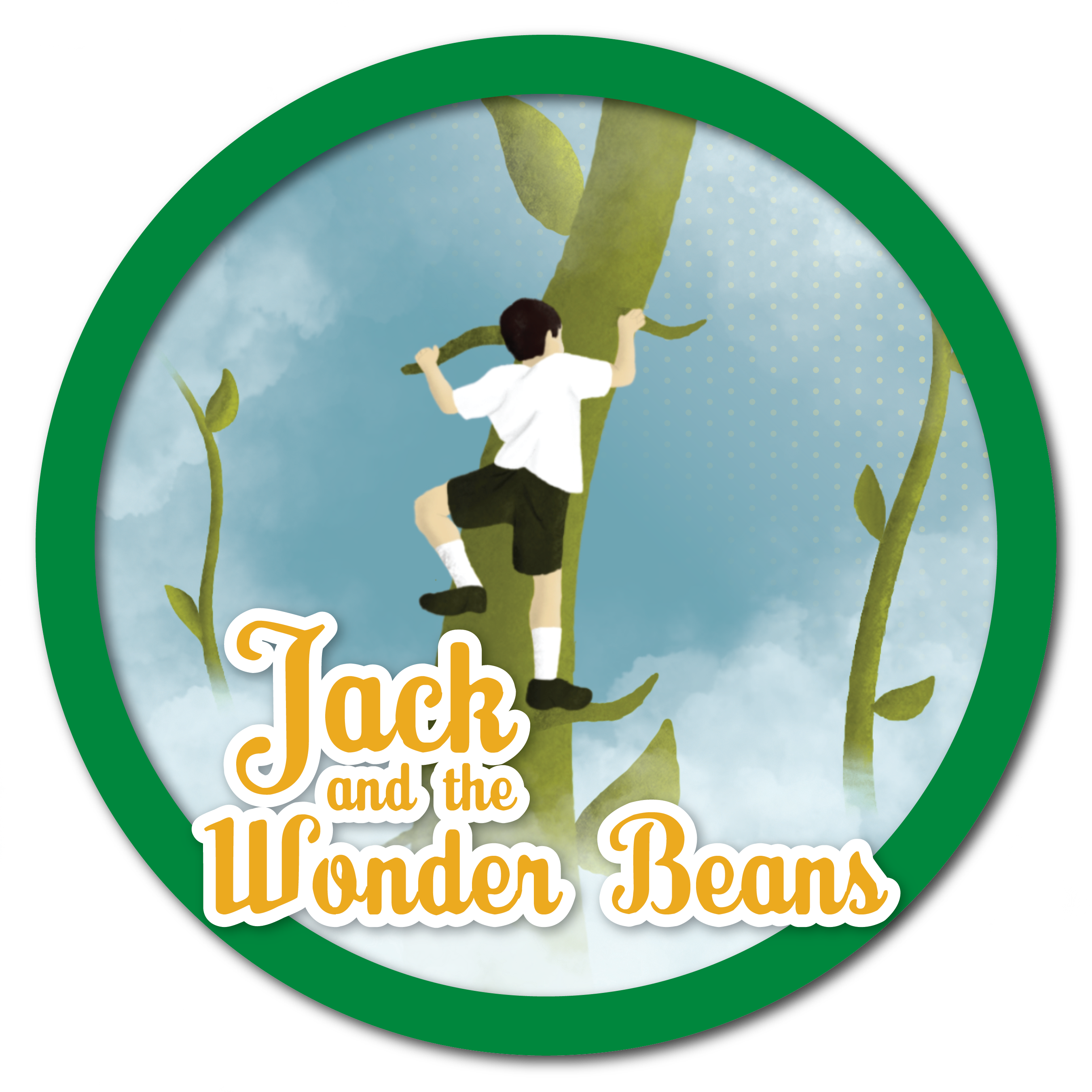 Logo for this year's RCT play Jack and the Wonder Beans