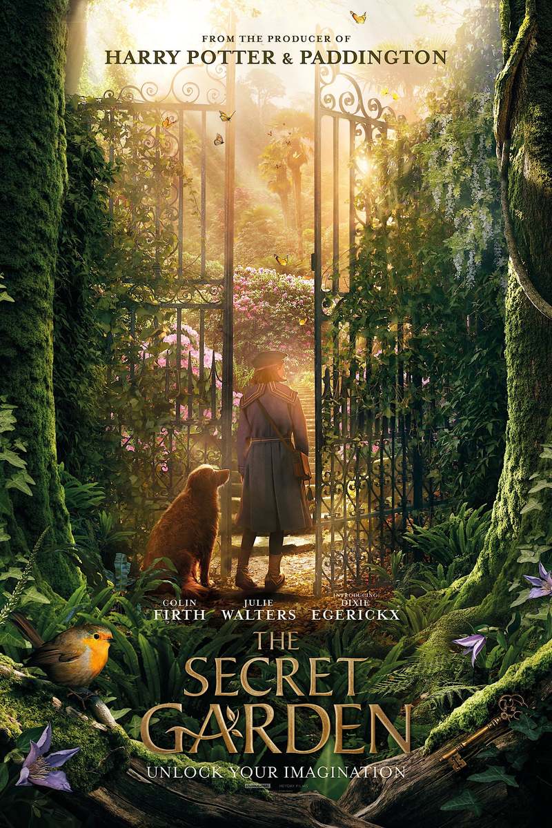 Poster for the 2020 version of The Secret Garden.