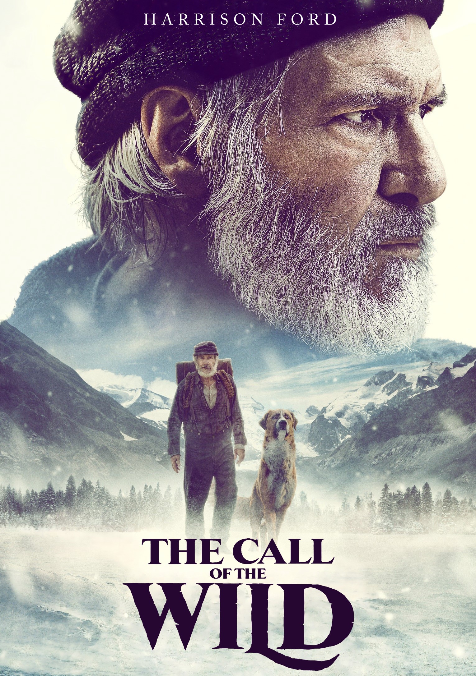 The Call of the Wild 2020 DVD cover.