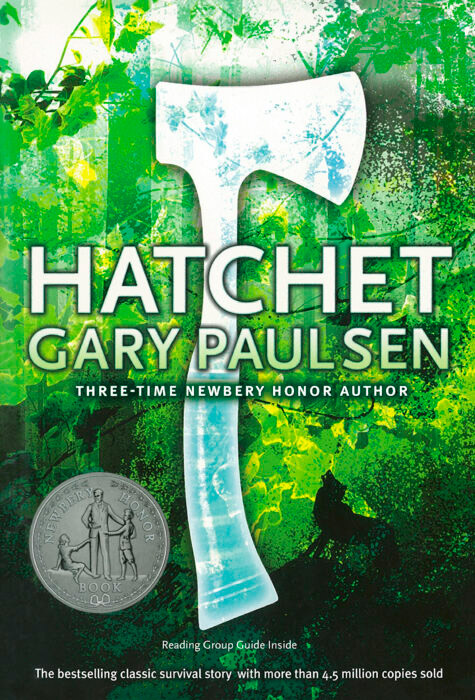 Hatchet by Gary Paulsen.