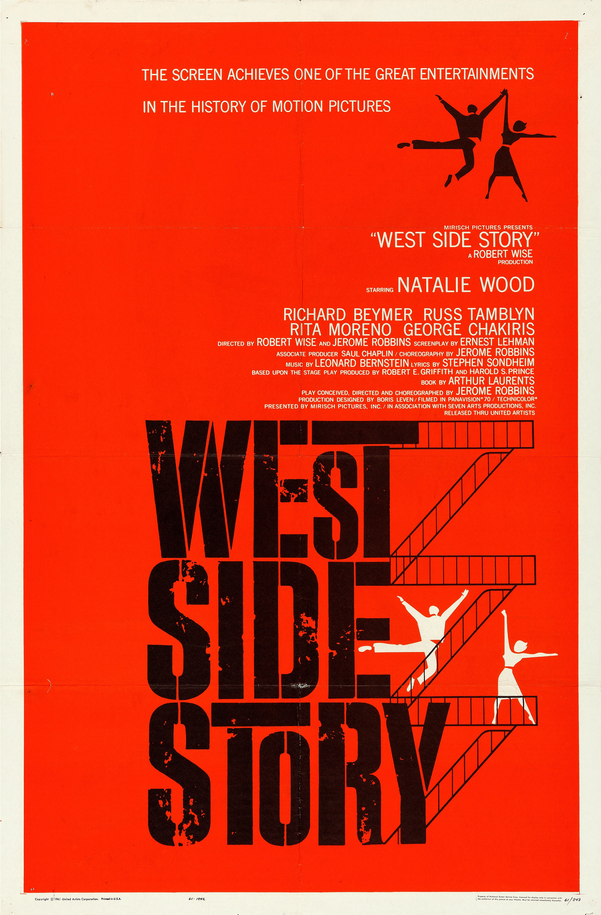 West Side Story movie poster.