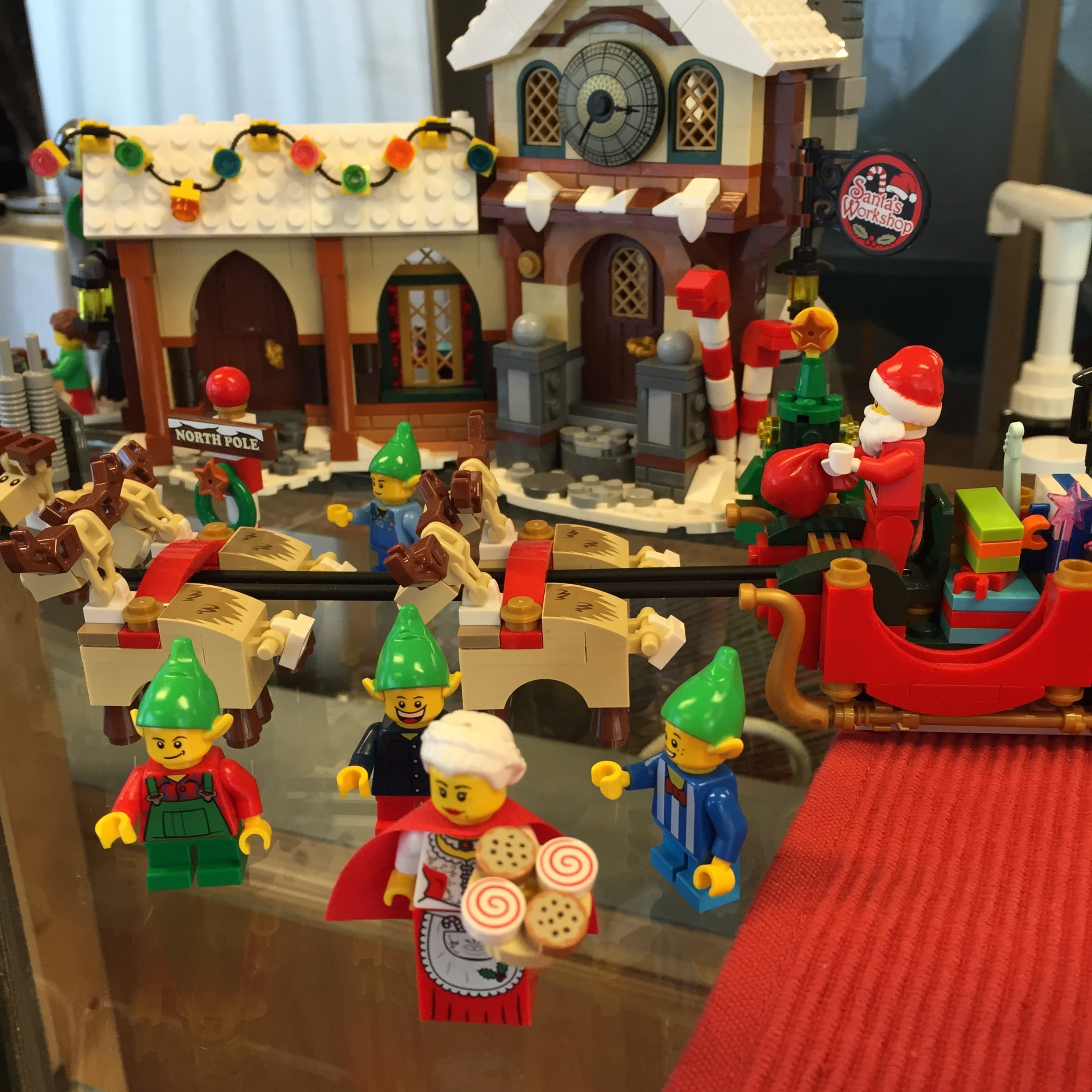 Lego Santa Village