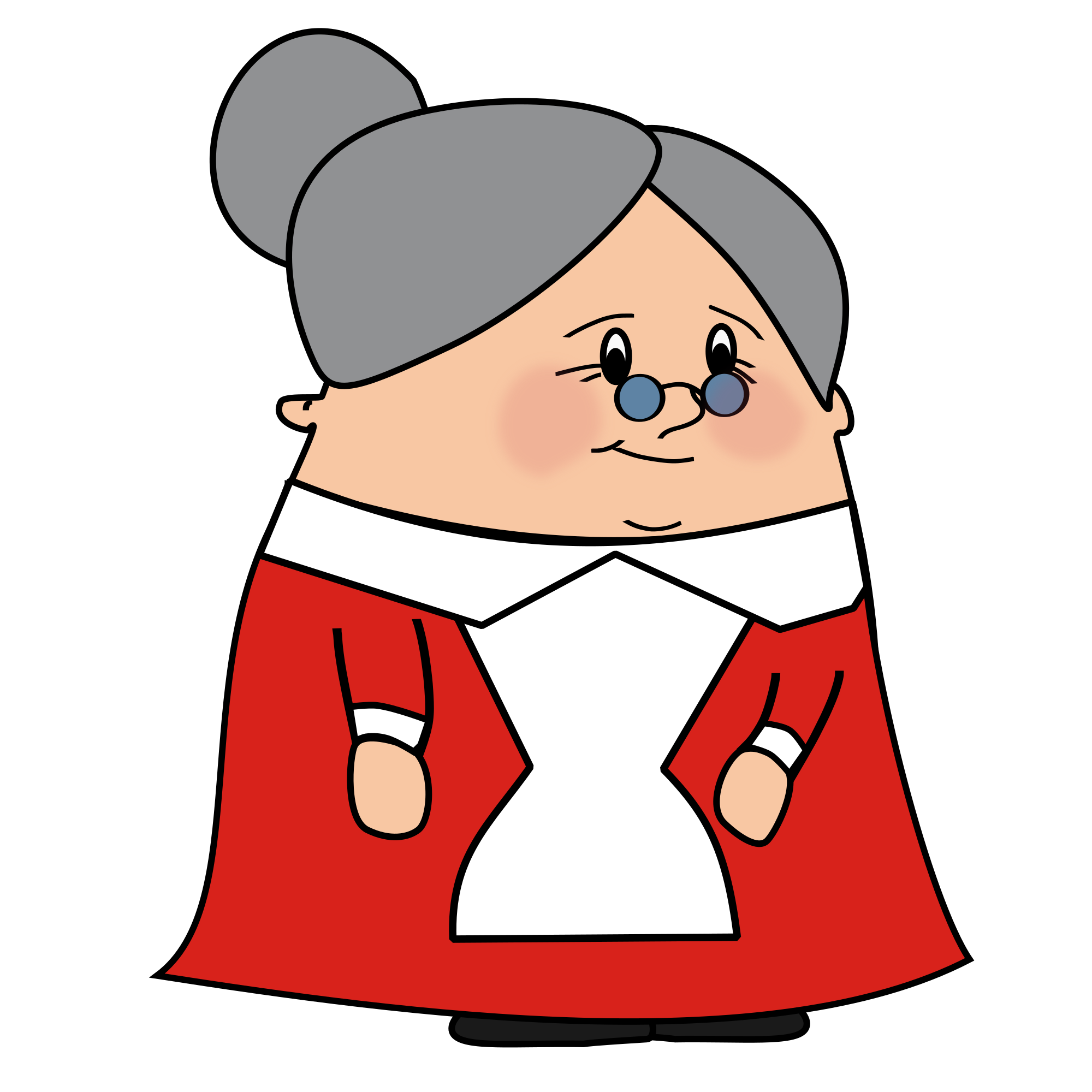 Illustration of Mrs. Claus