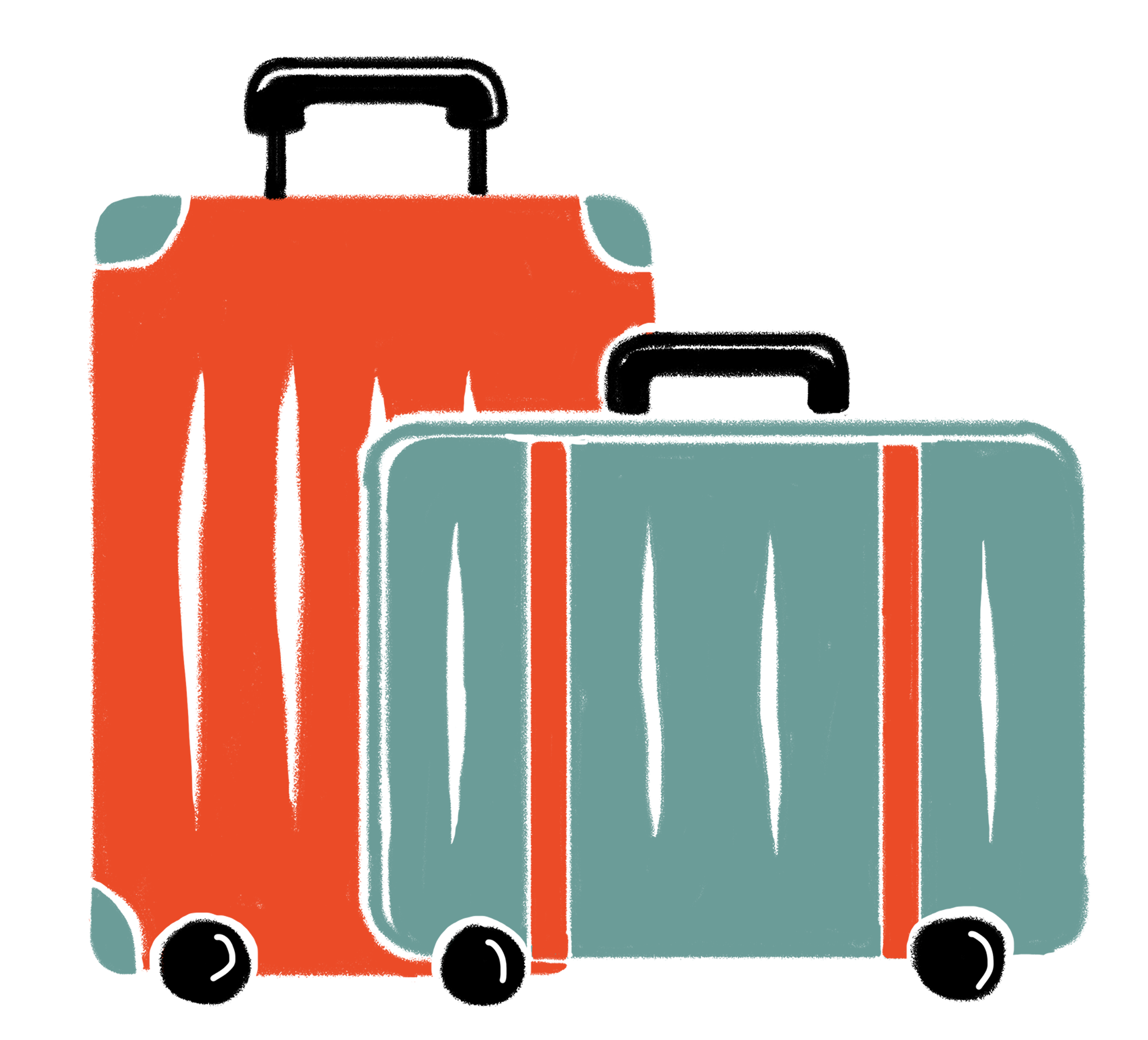 Illustration of luggage.