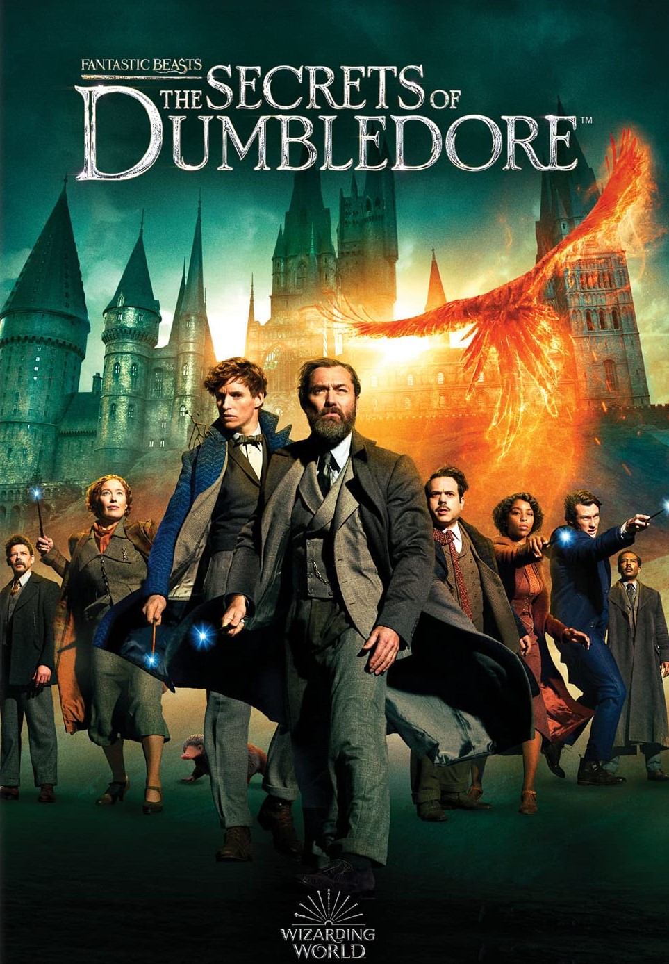 DVD Cover for Fantastic Beasts: The Secrets of Dumbledore film
