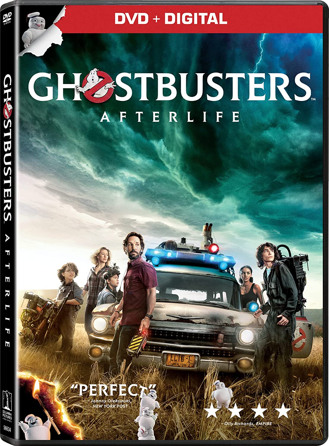 Ghostbusters Afterlife DVD