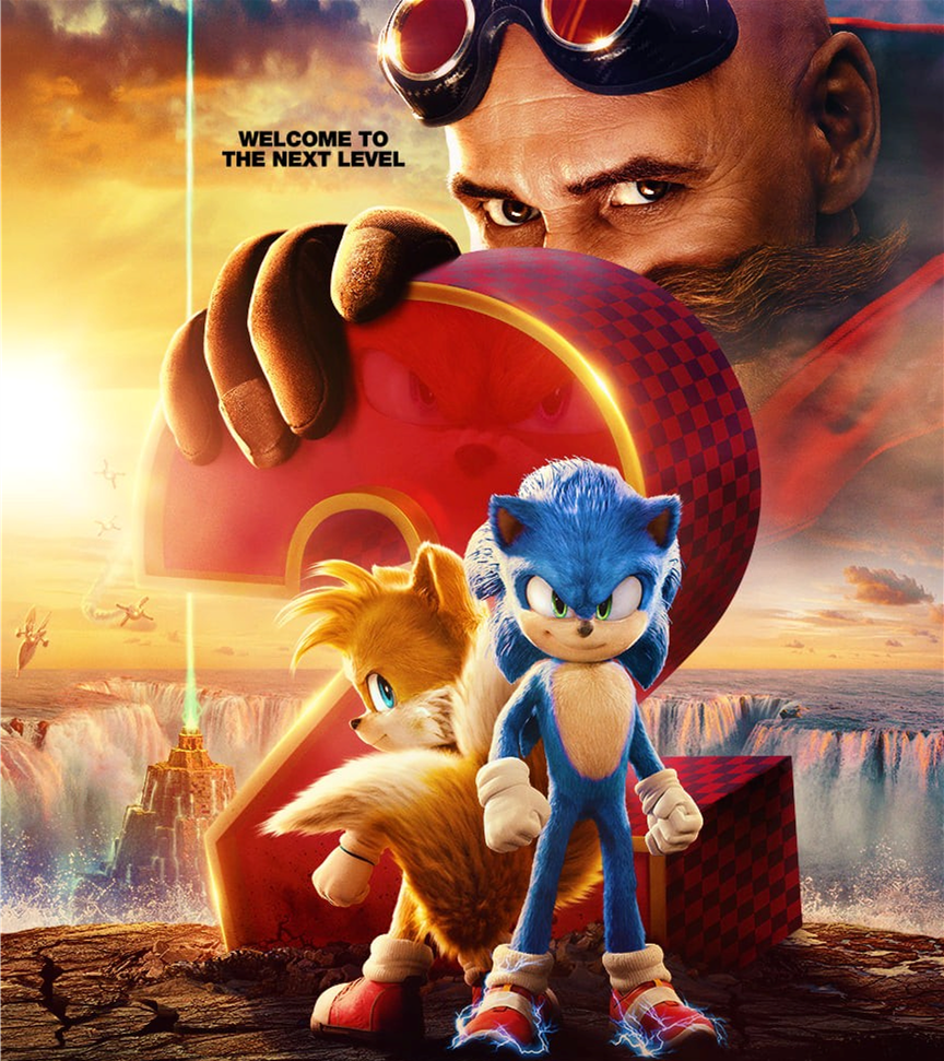 Sonic the Hedgehog 2 poster