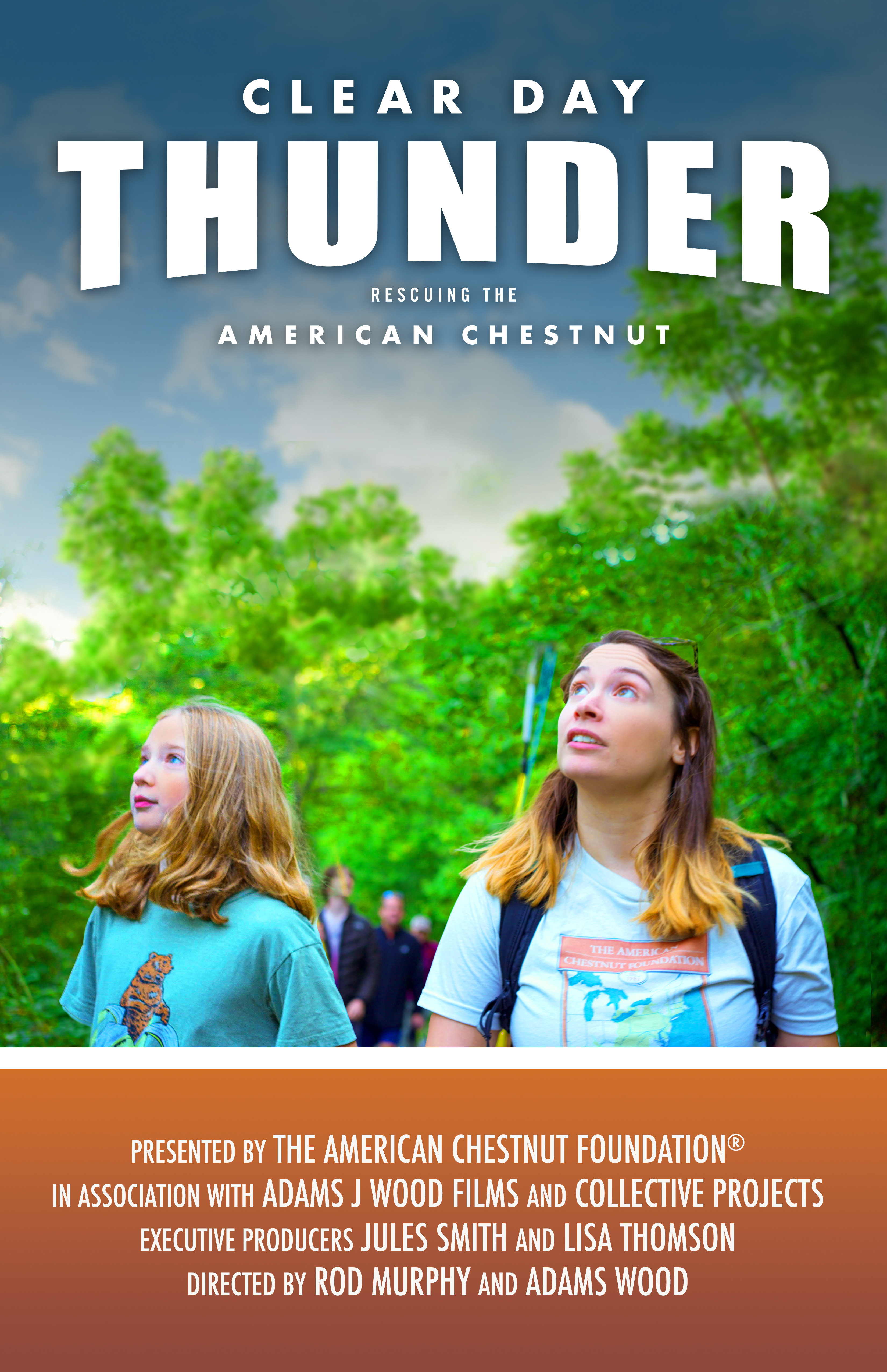 Film Poster for CLEAR DAY THUNDER: Rescuing the American Chestnut