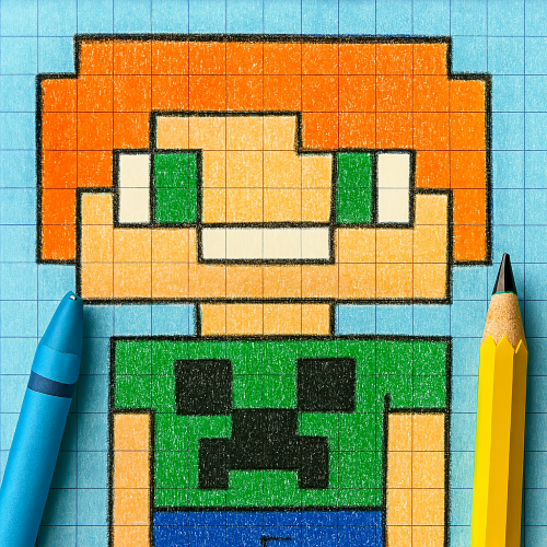 Minecraft self portrait