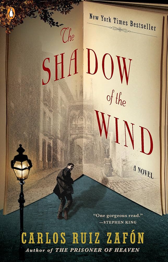 The Shadow of the Wind by Carlos Ruiz Zafon