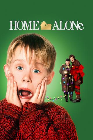 DVD cover for Home Alone.