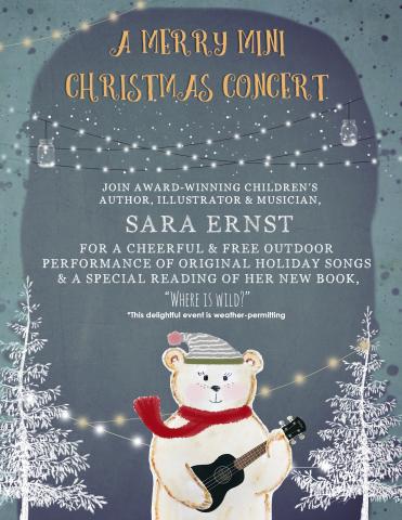 A Merry Mini Holiday Concert Poster