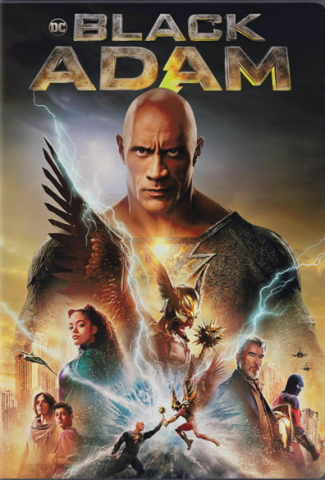 Black Adam DVD cover