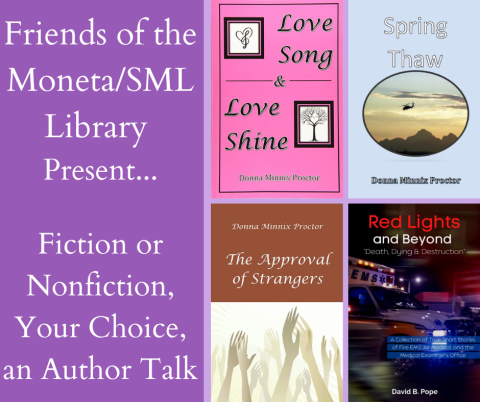 Collage of books written by the authors presenting this program