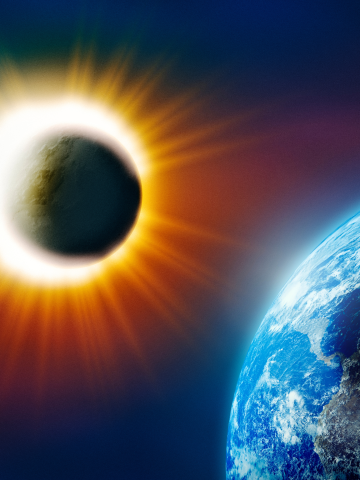 Illustration of a Solar Eclipse