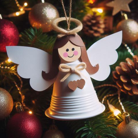 AI Christmas Angel Craft