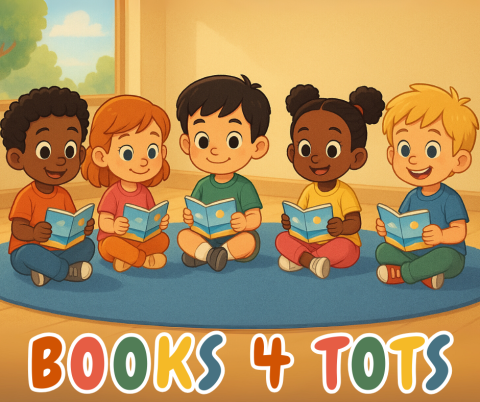 Books 4 Tots logo