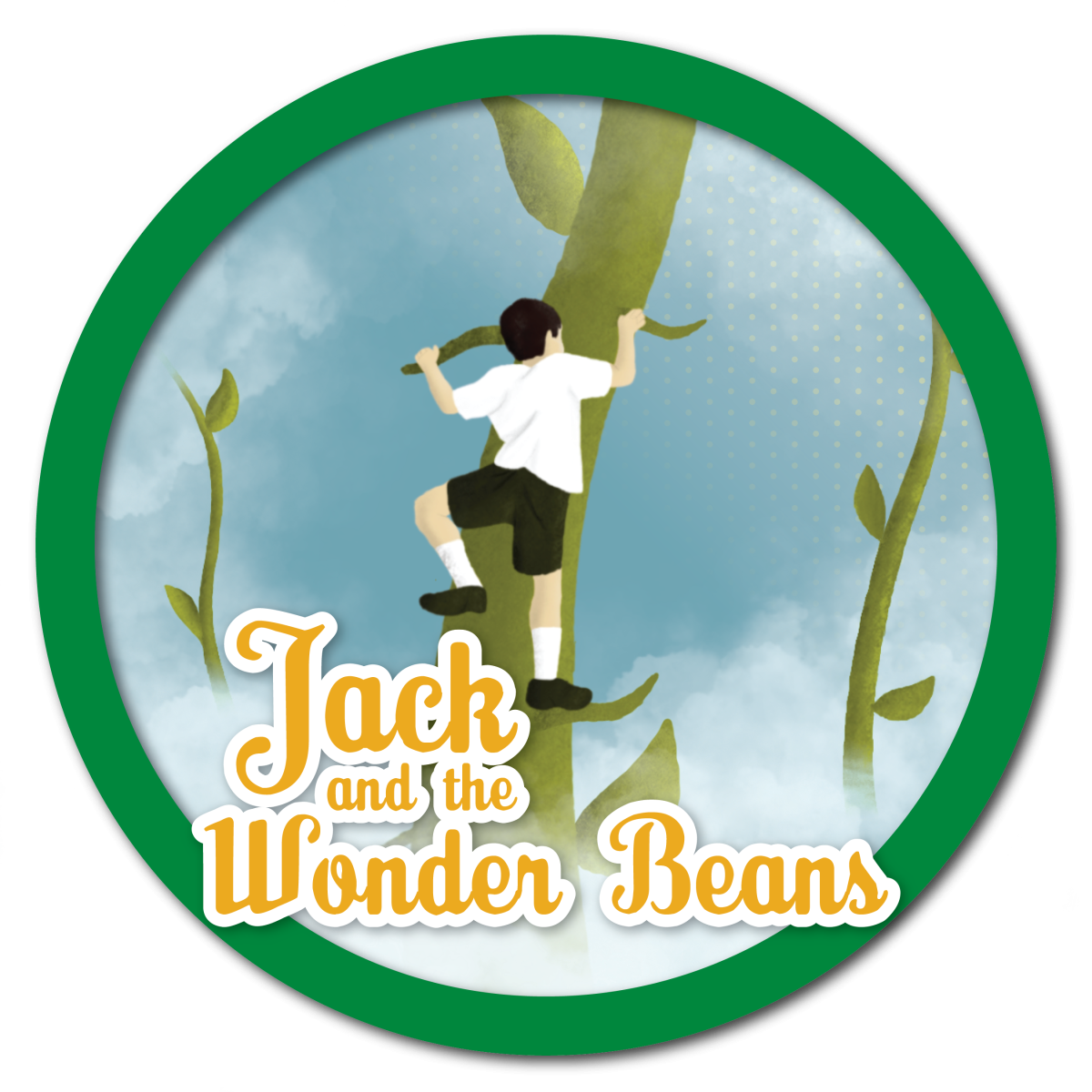 Logo for this year's RCT play Jack and the Wonder Beans