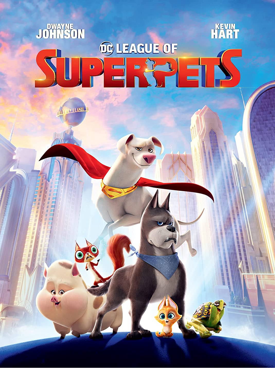 DC League of Superpets DVD