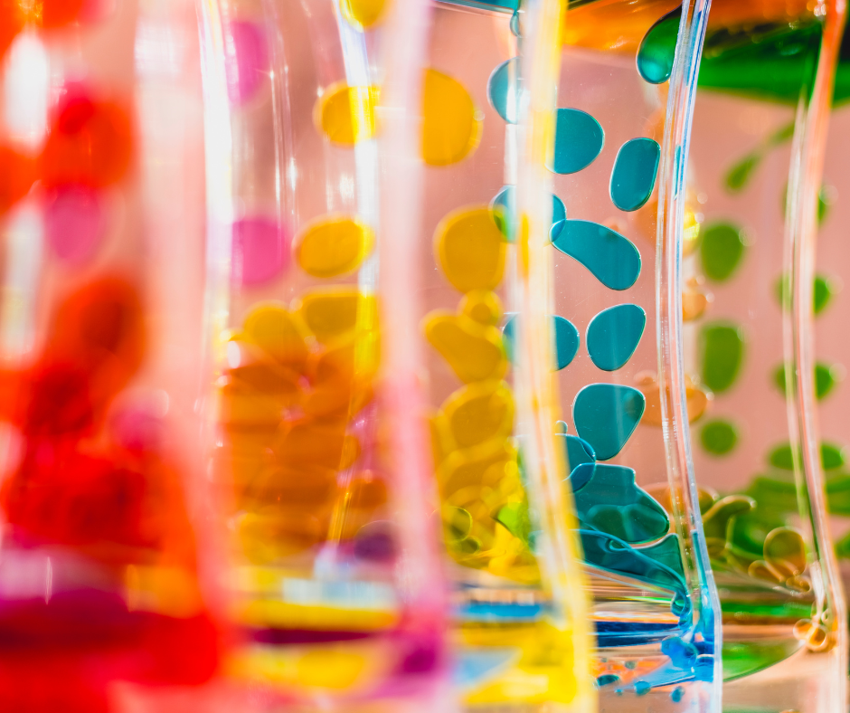 Plastic Bottle Lava Lamps