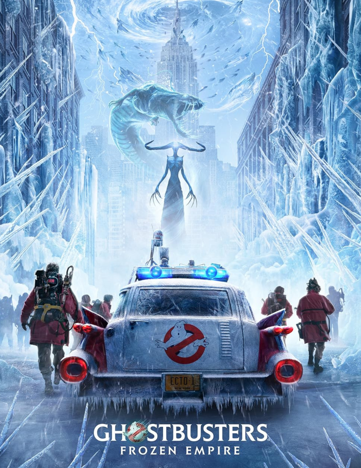 Ghostbusters Frozen Empire Poster