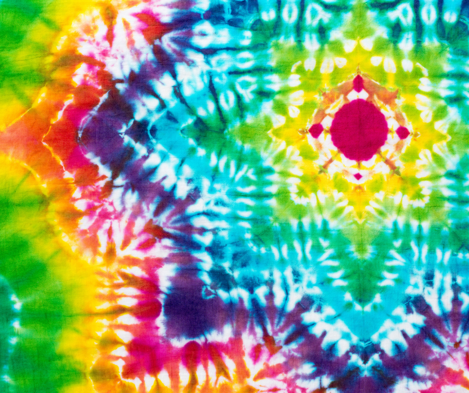 Tie dye fabric