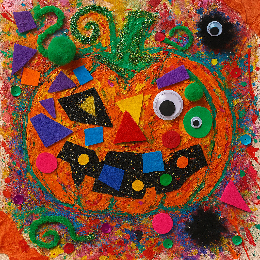 Bad pumpkin art project